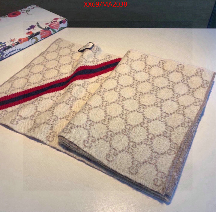 Scarf-Gucci outlet 1:1 replica ID: MA2038 $: 69USD