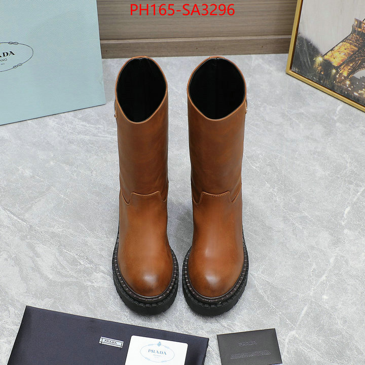 Women Shoes-Prada designer high replica ID: SA3296 $: 165USD