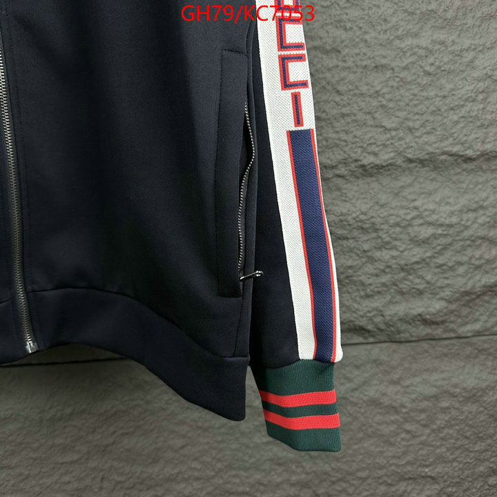 Clothing-Gucci replica best ID: KC7053 $: 79USD