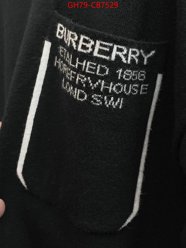 Clothing-Burberry best knockoff ID: CB7529 $: 79USD