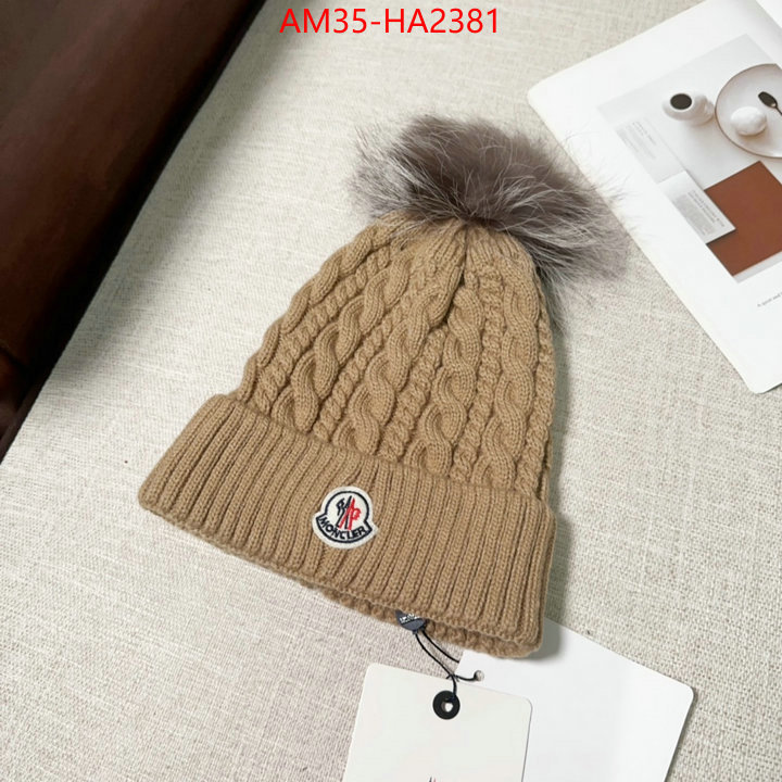 Cap(Hat)-Moncler luxury 7 star replica ID: HA2381 $: 35USD