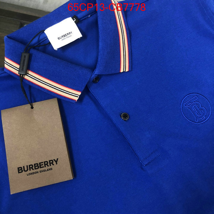 Clothing-Burberry high quality replica ID: CB7778 $: 65USD