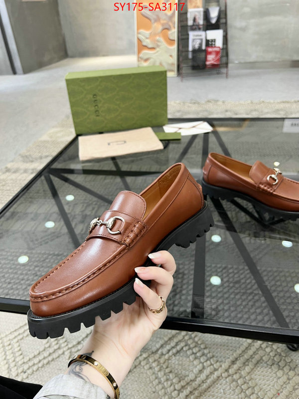 Men Shoes-Gucci best replica quality ID: SA3117 $: 175USD