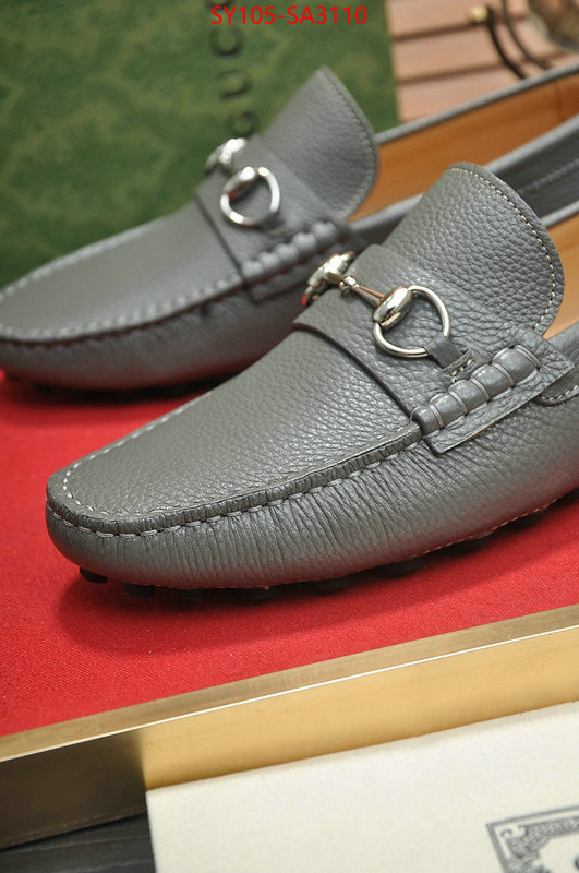 Men Shoes-Gucci top quality fake ID: SA3110 $: 105USD