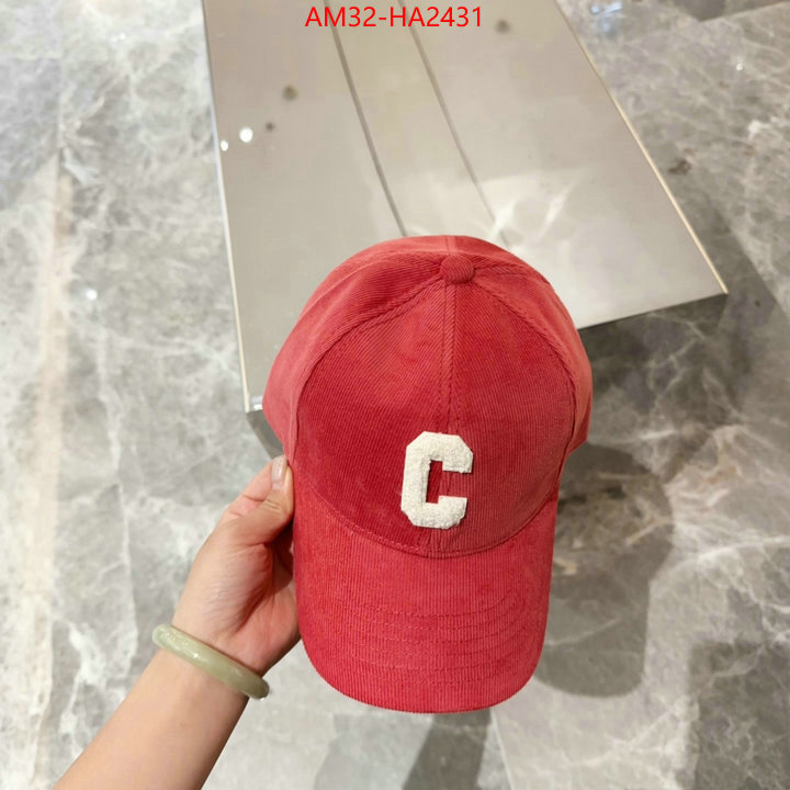 Cap(Hat)-Celine where quality designer replica ID: HA2431 $: 32USD