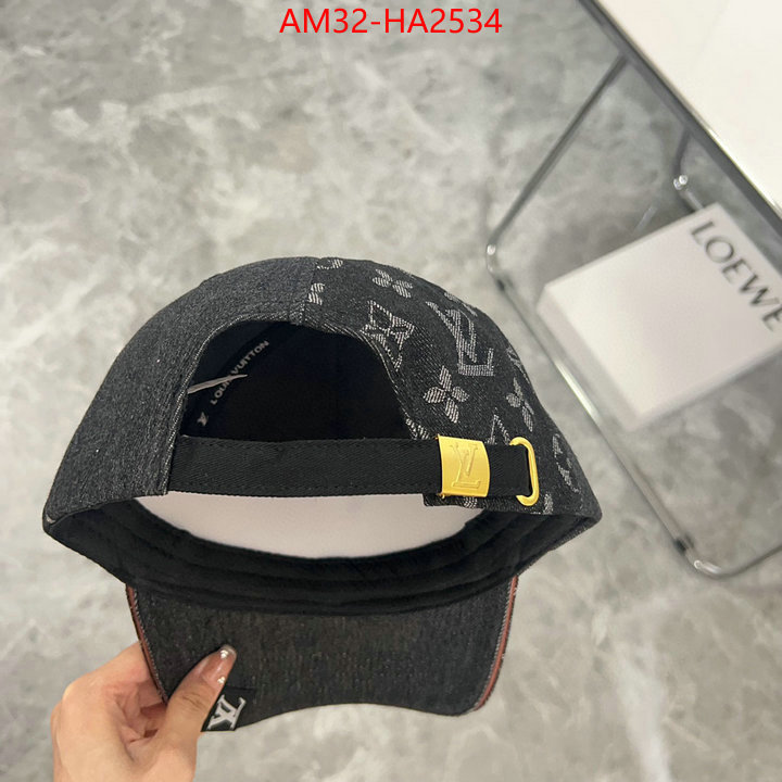 Cap(Hat)-LV high quality designer replica ID: HA2534 $: 32USD