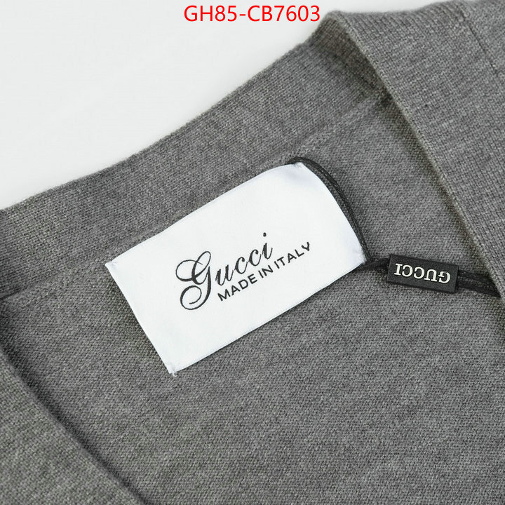 Clothing-Gucci aaaaa customize ID: CB7603 $: 85USD