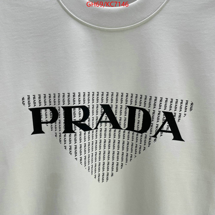 Clothing-Prada replcia cheap ID: KC7146 $: 69USD