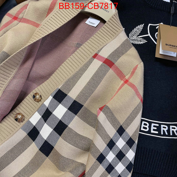 Clothing-Burberry shop the best high quality ID: CB7817 $: 159USD