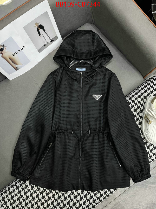 Clothing-Prada where to buy the best replica ID: CB7344 $: 109USD