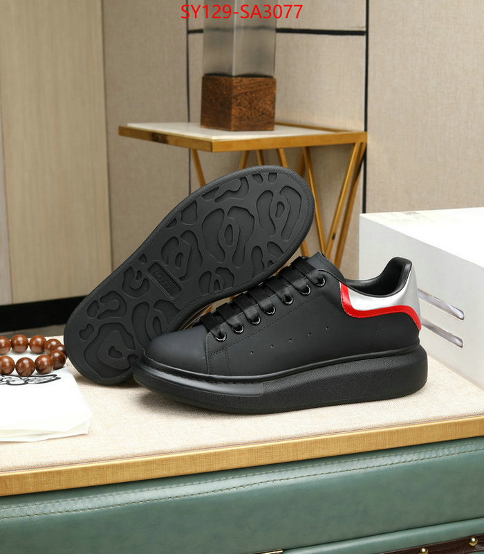 Men Shoes-Alexander McQueen 2024 luxury replicas ID: SA3077 $: 129USD