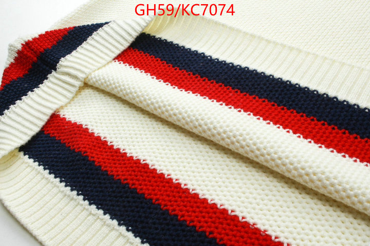 Clothing-Gucci highest quality replica ID: KC7074 $: 59USD