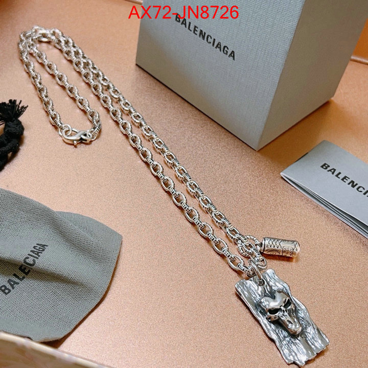 Jewelry-Balenciaga perfect ID: JN8726 $: 72USD