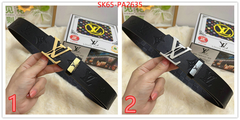 Belts-LV shop the best high authentic quality replica ID: PA2635 $: 65USD