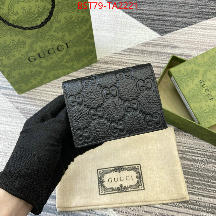 Gucci Bags(TOP)-Wallet- we provide top cheap aaaaa ID: TA2221 $: 79USD,