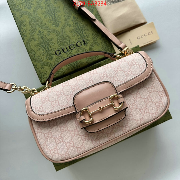 Gucci Bags(4A)-Horsebit- 2024 perfect replica designer ID: BA3234 $: 79USD,