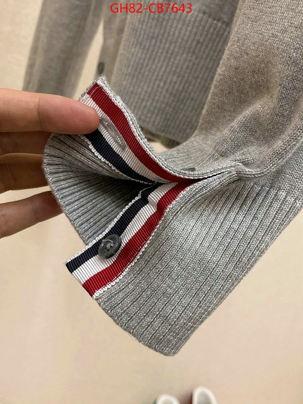 Clothing-Thom Browne buy cheap replica ID: CB7643 $: 82USD