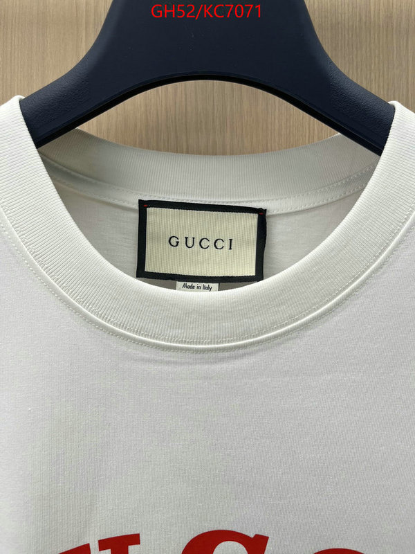 Clothing-Gucci cheap ID: KC7071 $: 52USD