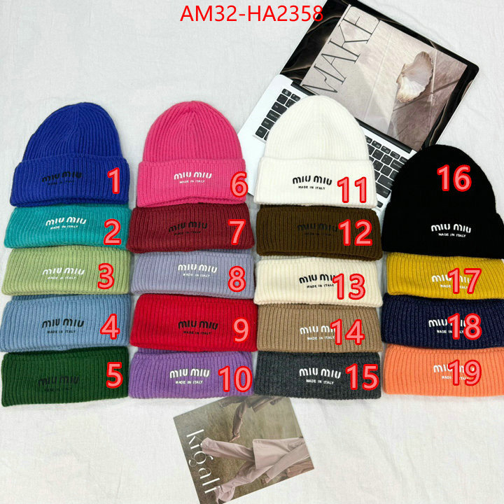 Cap(Hat)-Miu Miu best fake ID: HA2358 $: 32USD