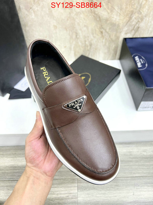 Men shoes-Prada what is a counter quality ID: SB8664 $: 129USD