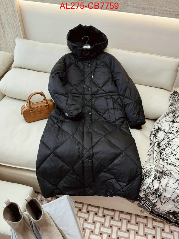 Down jacket Women-MaxMara high quality online ID: CB7759 $: 275USD