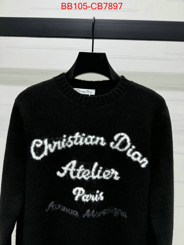 Clothing-Dior customize the best replica ID: CB7897 $: 105USD