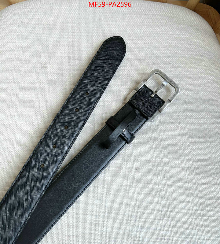 Belts-Prada luxury cheap replica ID: PA2596 $: 59USD