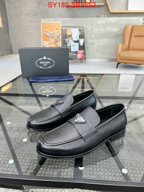 Men shoes-Prada high quality replica designer ID: SB8652 $: 189USD