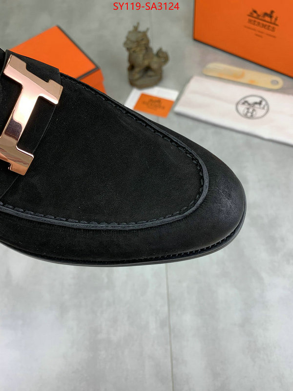 Men Shoes-Hermes designer fake ID: SA3124 $: 119USD