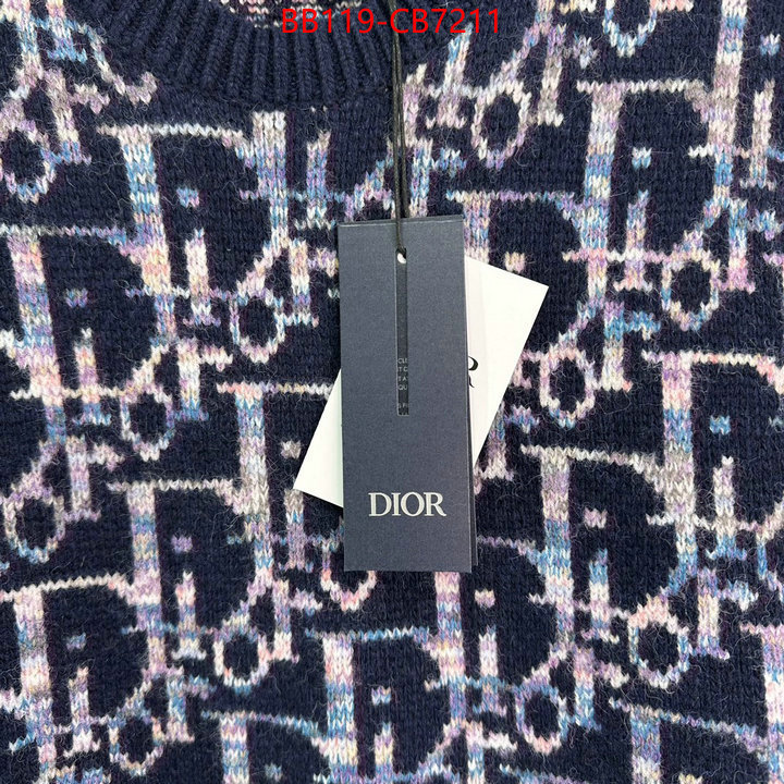 Clothing-Dior fake aaaaa ID: CB7211 $: 119USD