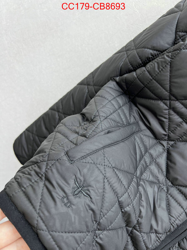 Down jacket Women-Dior what is a counter quality ID: CB8693 $: 179USD