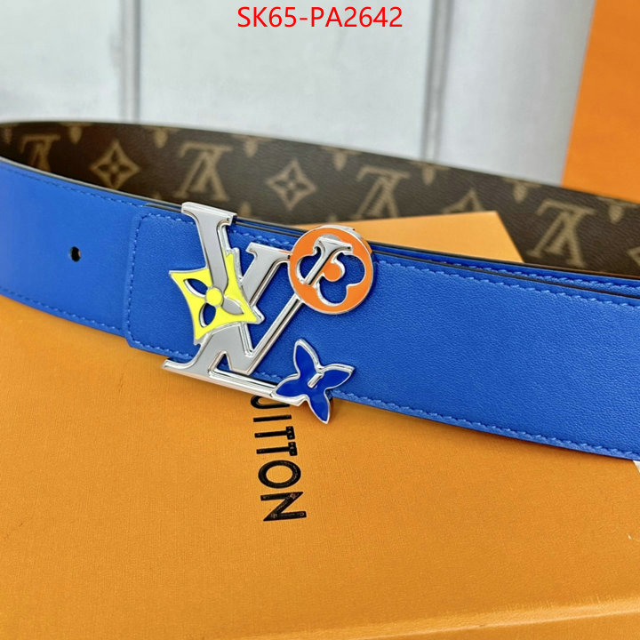 Belts-LV aaaaa+ quality replica ID: PA2642 $: 65USD