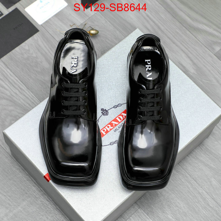 Men shoes-Prada knockoff highest quality ID: SB8644 $: 129USD