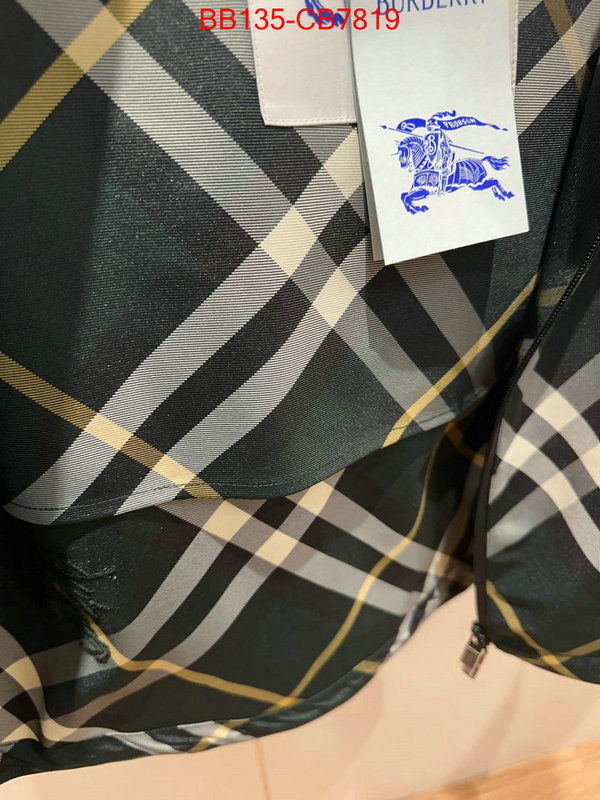 Clothing-Burberry replica us ID: CB7819 $: 135USD