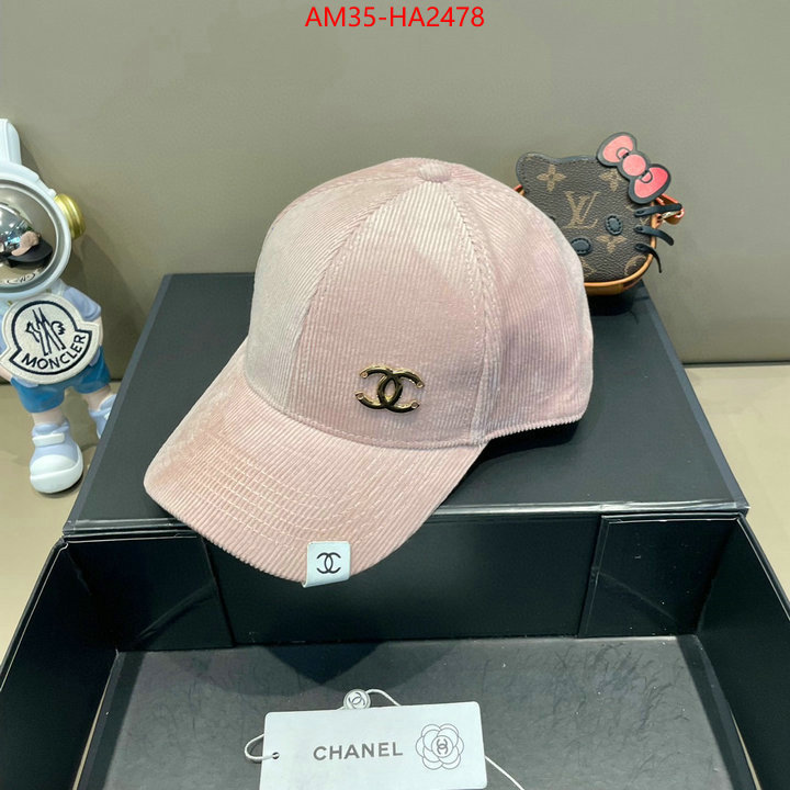 Cap (Hat)-Chanel designer fashion replica ID: HA2478 $: 35USD