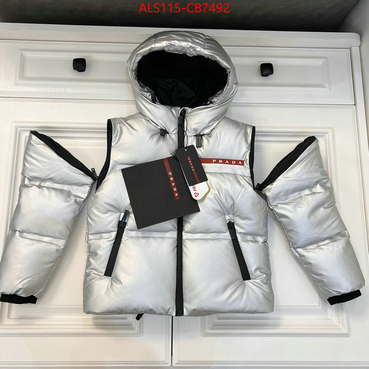 Kids clothing-Down jacket best replica 1:1 ID: CB7492 $: 115USD