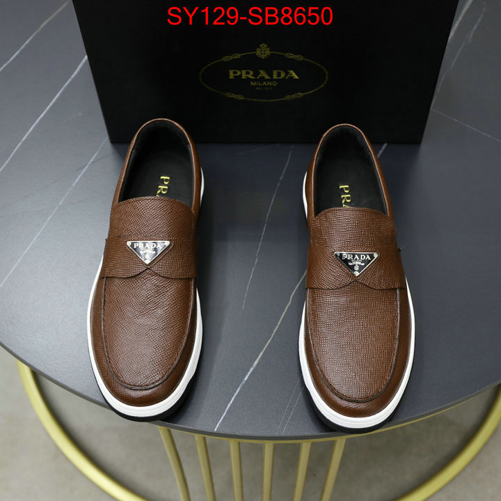 Men shoes-Prada 1:1 replica ID: SB8650 $: 129USD