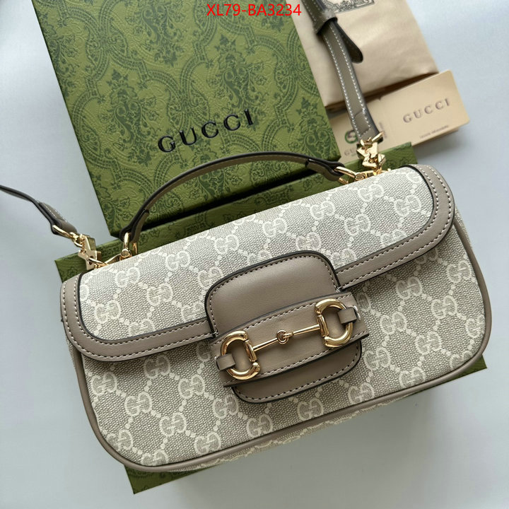 Gucci Bags(4A)-Horsebit- 2024 perfect replica designer ID: BA3234 $: 79USD,