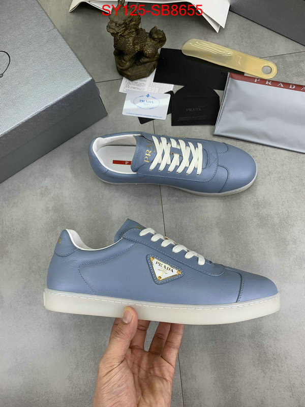 Men shoes-Prada sell high quality ID: SB8655 $: 125USD