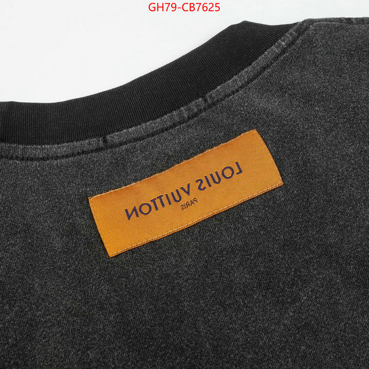 Clothing-LV top brands like ID: CB7625 $: 79USD