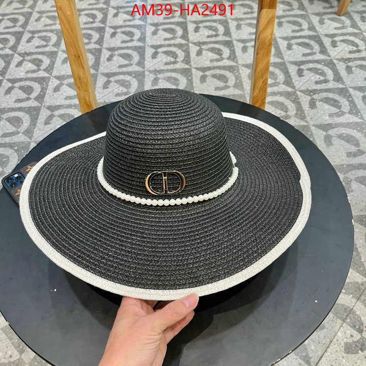 Cap (Hat)-Dior the quality replica ID: HA2491 $: 39USD