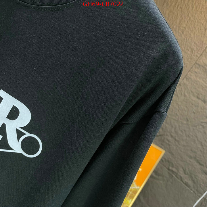 Clothing-Dior shop cheap high quality 1:1 replica ID: CB7022 $: 69USD