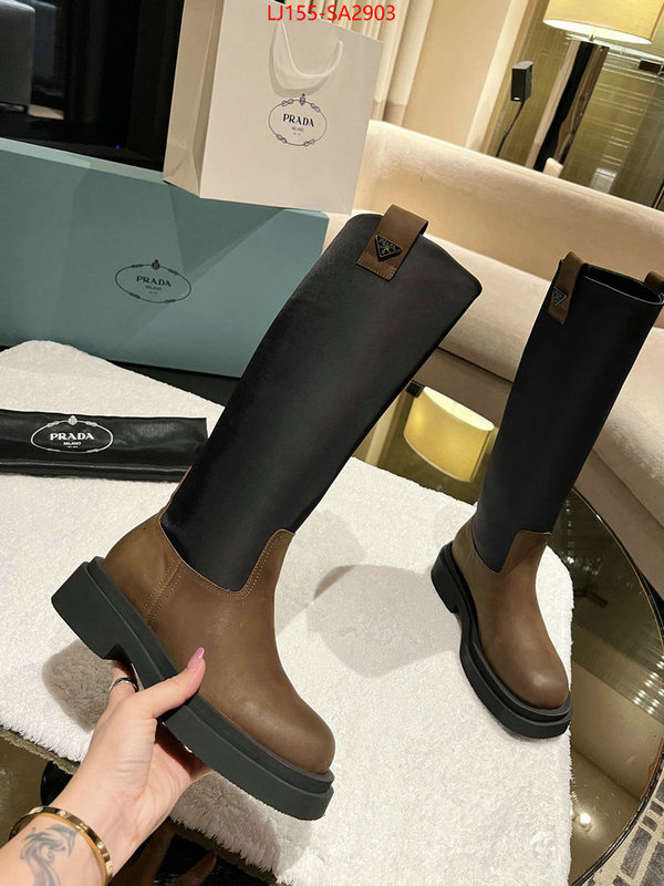 Women Shoes-Prada how to find replica shop ID: SA2903 $: 155USD