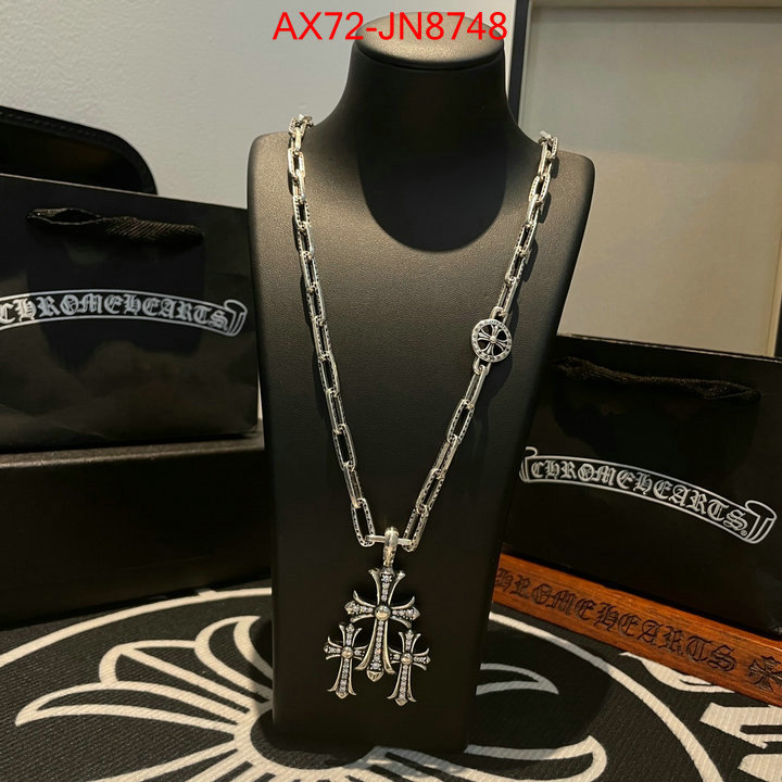 Jewelry-Chrome Hearts hot sale ID: JN8748 $: 72USD