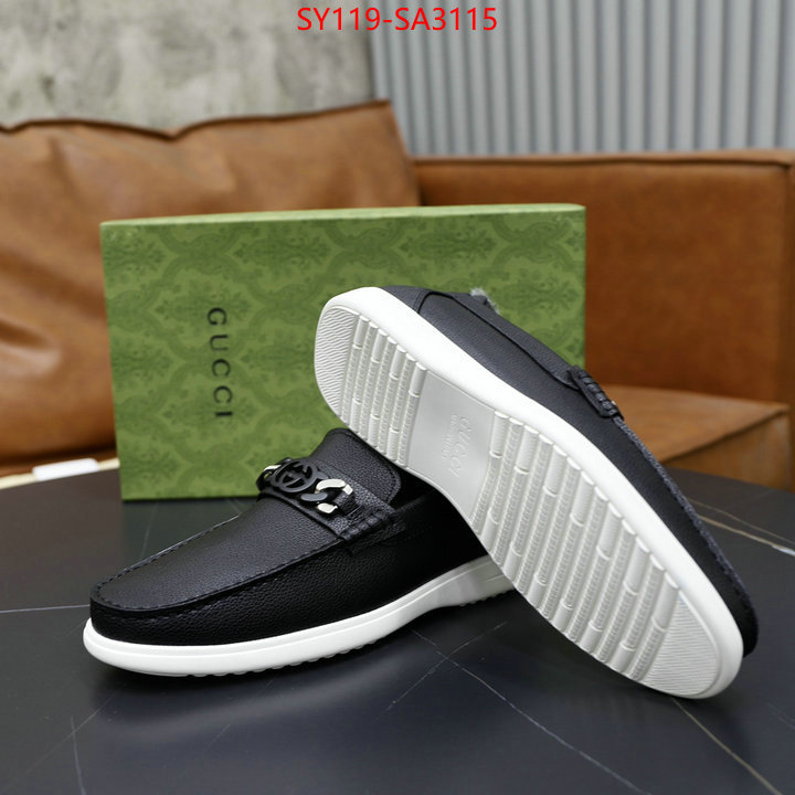 Men Shoes-Gucci 2024 replica wholesale cheap sales online ID: SA3115 $: 119USD