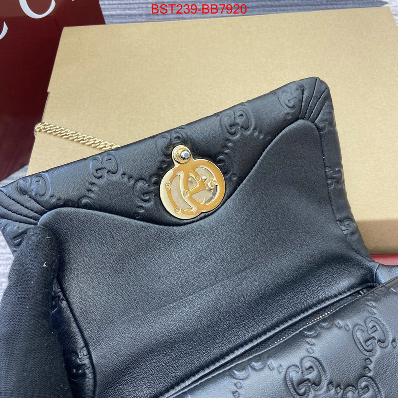 Gucci Bags(TOP)-Crossbody- best quality fake ID: BB7920 $: 239USD,