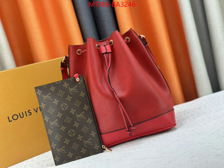 LV Bags(4A)-Handbag Collection- where could you find a great quality designer ID: BA3246 $: 89USD,