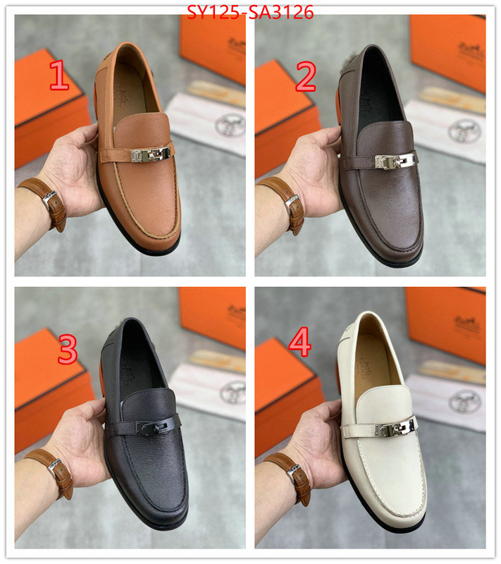 Men Shoes-Hermes supplier in china ID: SA3126 $: 125USD