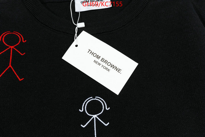 Clothing-Thom Browne exclusive cheap ID: KC7155 $: 69USD