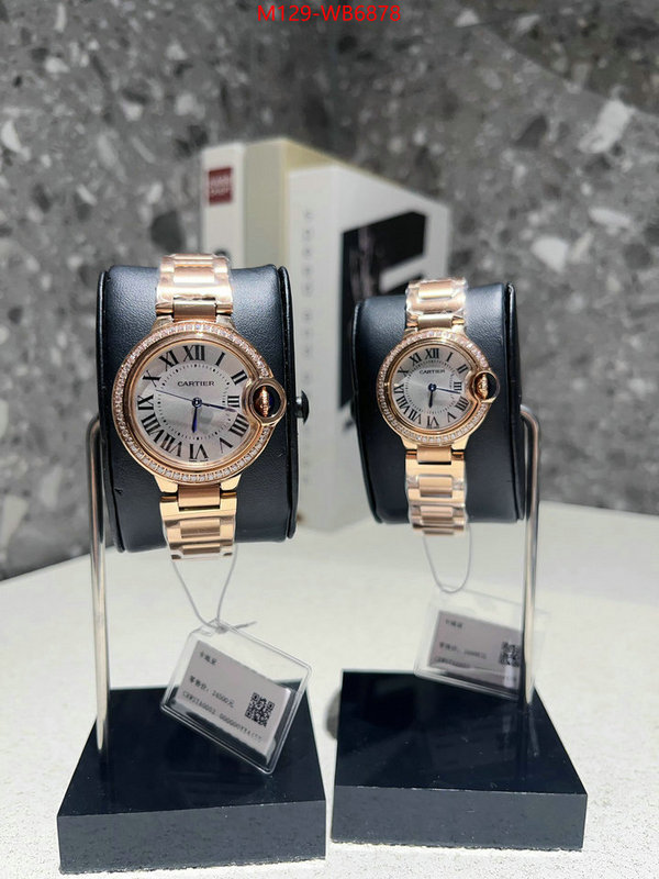 Watch(4A)-Cartier sell online luxury designer ID: WB6878 $: 129USD